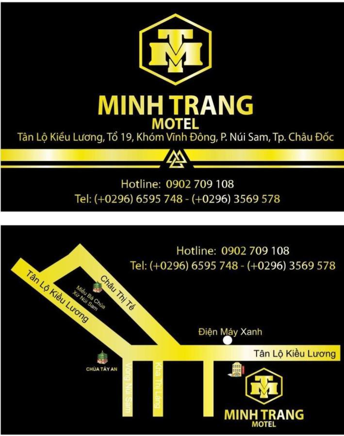 Minh Trang Motel Chau Doc Exterior photo